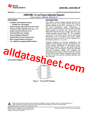 LM2941QML型号图片