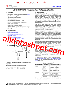 LM317-N型号图片