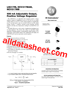 LM317MTG型号图片