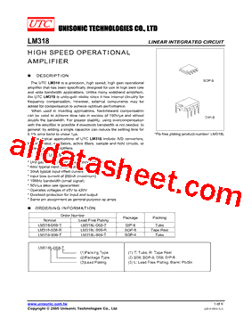 LM318DR型号图片