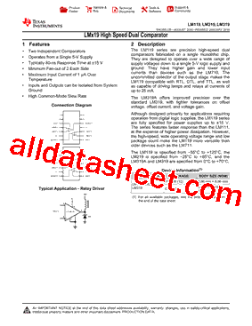 LM319MX型号图片