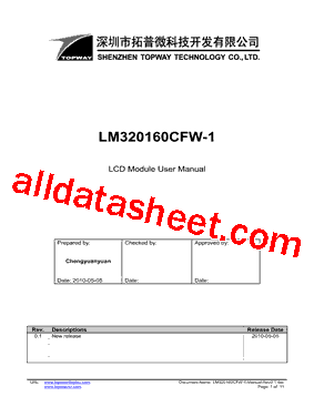 LM320160CFW-1型号图片
