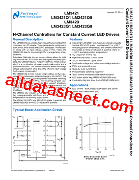 LM3421Q1MHX型号图片