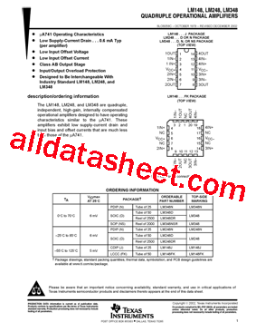 LM348NSR型号图片
