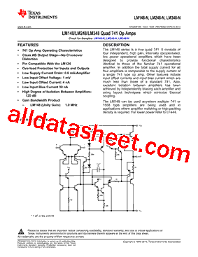 LM348N/NOPB型号图片