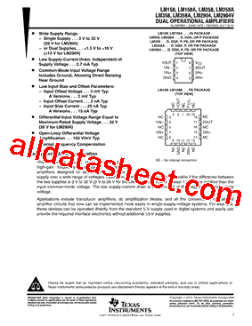 LM358DR型号图片