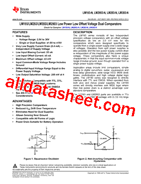 LM393N/NOPB型号图片