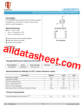 LM3D28P03型号图片