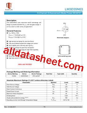 LM3D35N03型号图片
