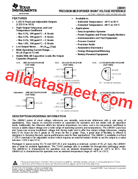 LM4041CILP型号图片