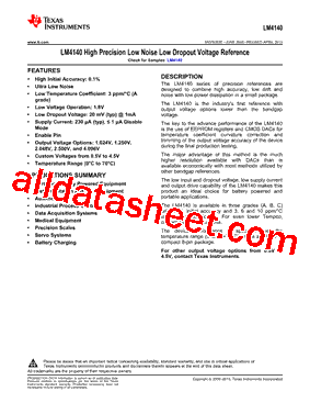 LM4140CCM-1.0/NOPB型号图片