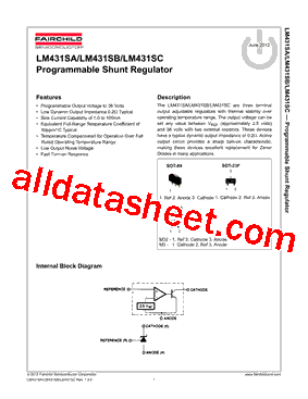 LM431SBCMFX型号图片