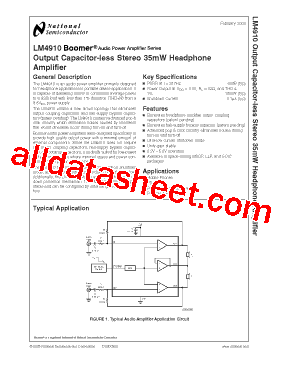 LM49101TM/NOPB型号图片