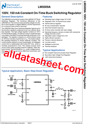 LM5009ASD/NOPB型号图片