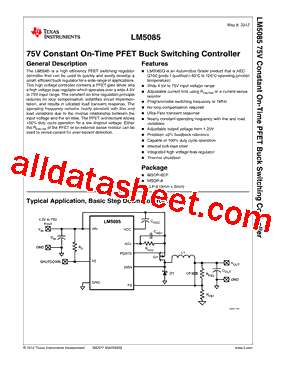 LM5085QMYE/NOPB型号图片