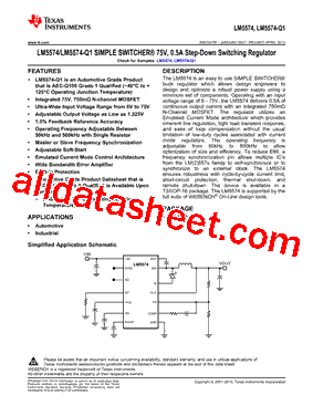 LM5574Q0MT型号图片