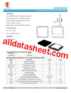 LM5D90N02型号图片