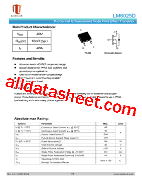 LM6025D型号图片