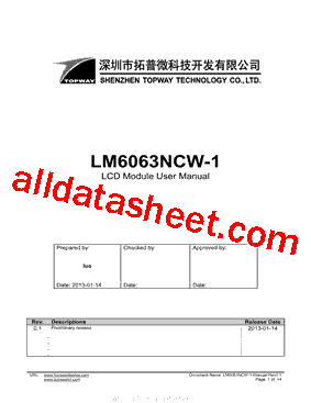 LM6063NCW-1型号图片