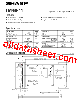 LM64P11型号图片