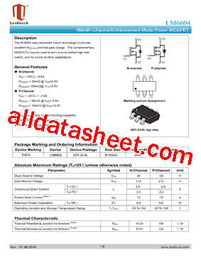 LM6604型号图片
