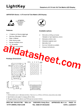 LM7057GG型号图片