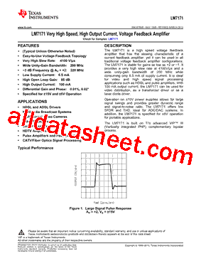LM7171AIM型号图片