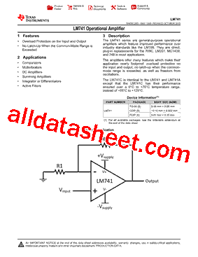 LM741J型号图片