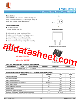 LM80H12D型号图片