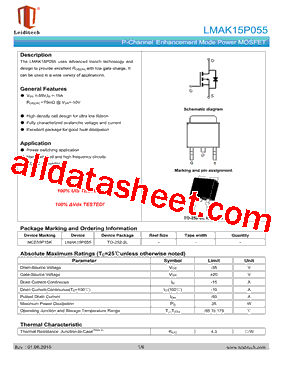 LMAK15P055型号图片