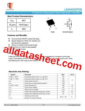 LMAK60P06型号图片