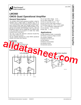 LMC660AIN/NOPB型号图片
