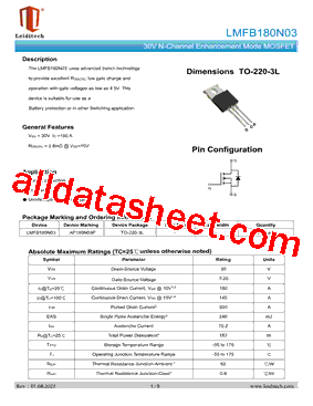 LMFB180N03型号图片