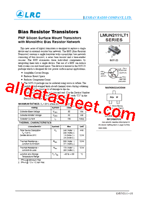 LMMUN2110LT3型号图片