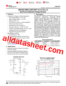 LMR33620ADDAR型号图片