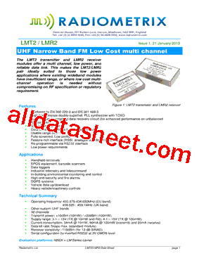 LMT2-458-10型号图片