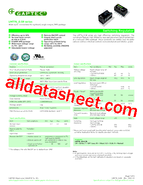 LMT78_0.5R型号图片