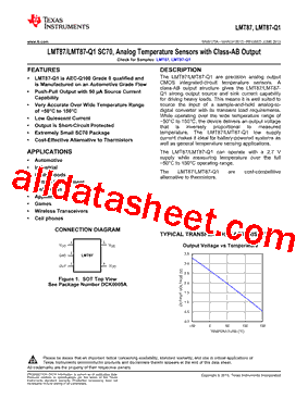 LMT87QDCKTQ1型号图片