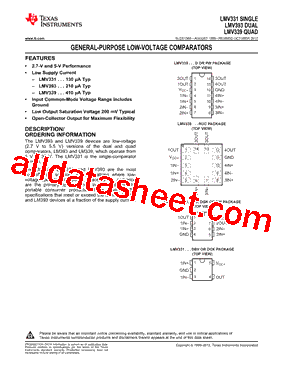 LMV393DUAL型号图片