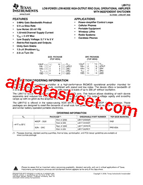 LMV712MM/NOPB型号图片
