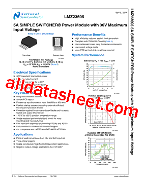 LMZ23605TZX型号图片