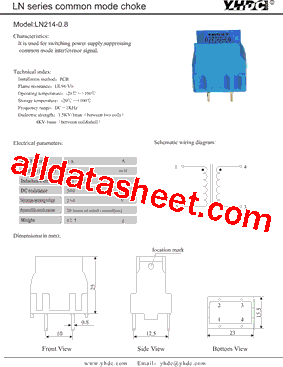 LN214-0.8型号图片