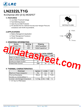 LN2322LT3G型号图片