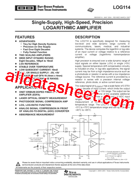 LOG114AIRGVTG4型号图片