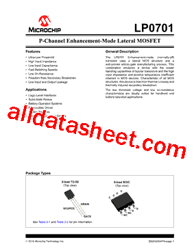 LP0701LGG型号图片