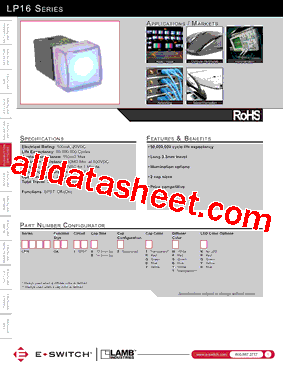 LP16OA1ASGWN型号图片