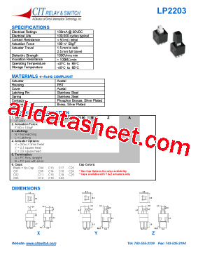 LP2203F180LXAC012型号图片