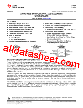 LP2951-33DRGR型号图片