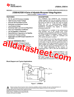 LP2951ACMM/NOPB型号图片
