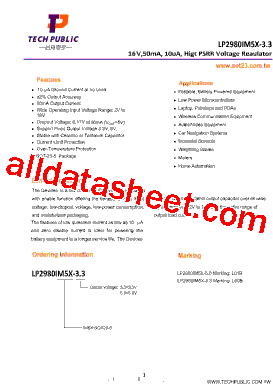 LP29801M5X-3.3型号图片